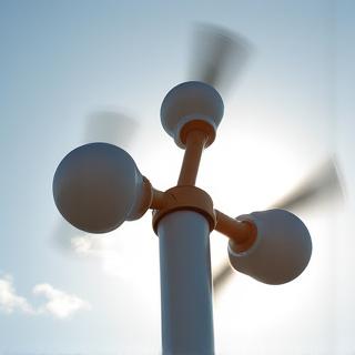 Professional 3-cup anemometer